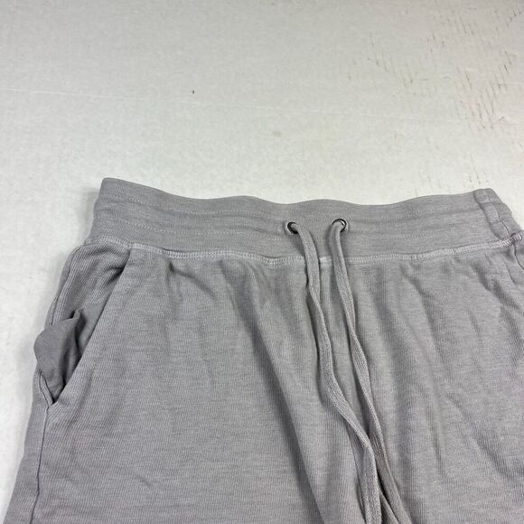 Splendid Jersey Knit Shorts Gray Lounge Drawstring Pockets Stretchy Casual SMALL - Picture 2 of 10
